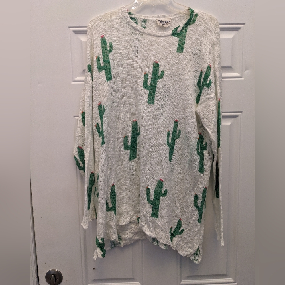 Show Me Your Mumu cactus sweater
